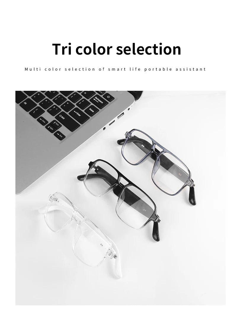 Smart Bluetooth Photochromic Sunglasses With Audio Mic