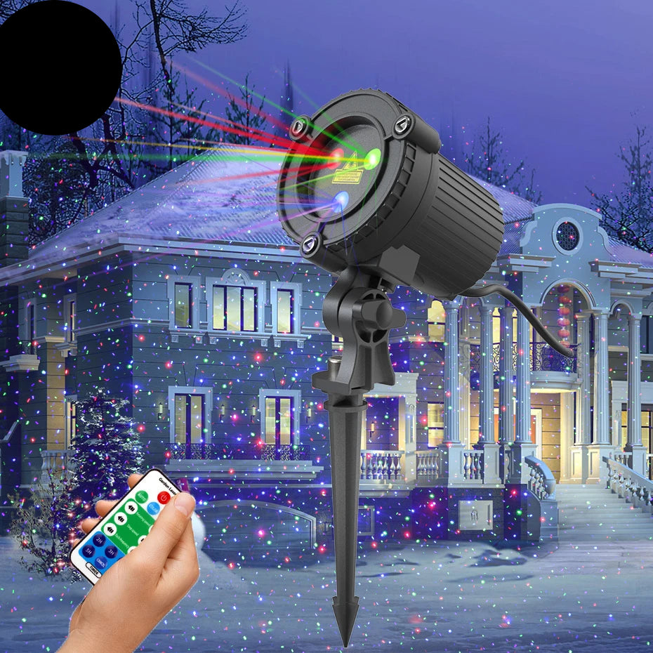 Christmas Laser Light Projector Waterproof Outdoor Garden