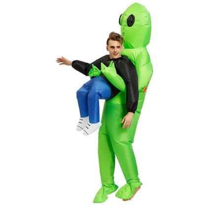 ET Alien Inflatable Halloween Cosplay Costume for Adults and Kids Carnival Party 2026