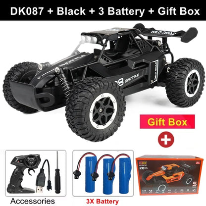 Remote Control Car Drift 1:16 Off Road Alloy Truck 2.4G Radio LED Lights High Speed Fall 2025 Gift For Kids