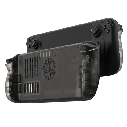 Cubierta trasera transparente para refrigeración de Steam Deck con soporte de soporte