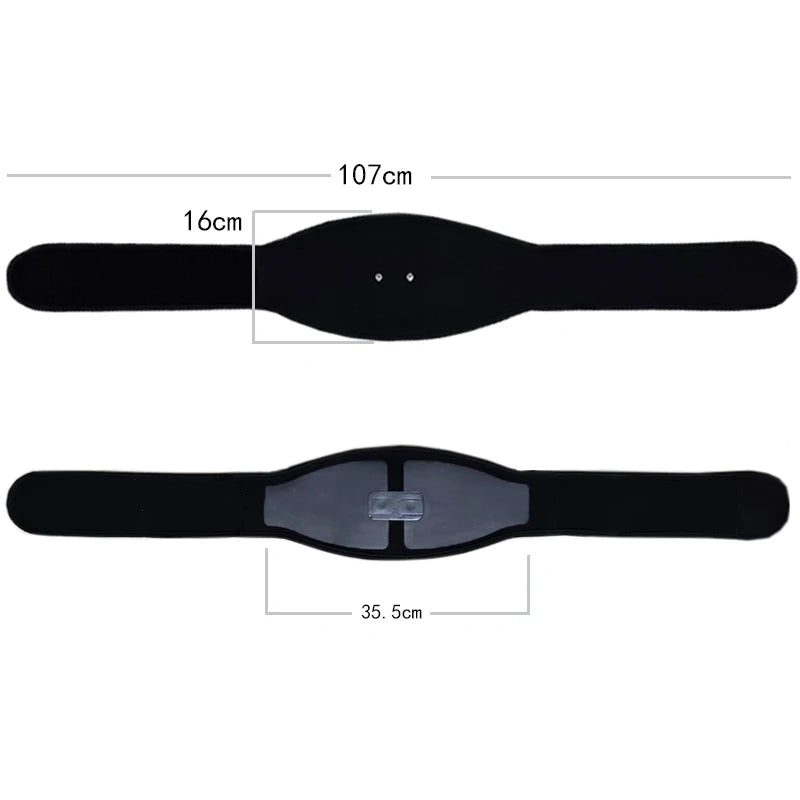 EMS Abdominal Trainer Slimming Belt – Muscle Stimulator Vibration Toning Waist Massager for Men Women 2026