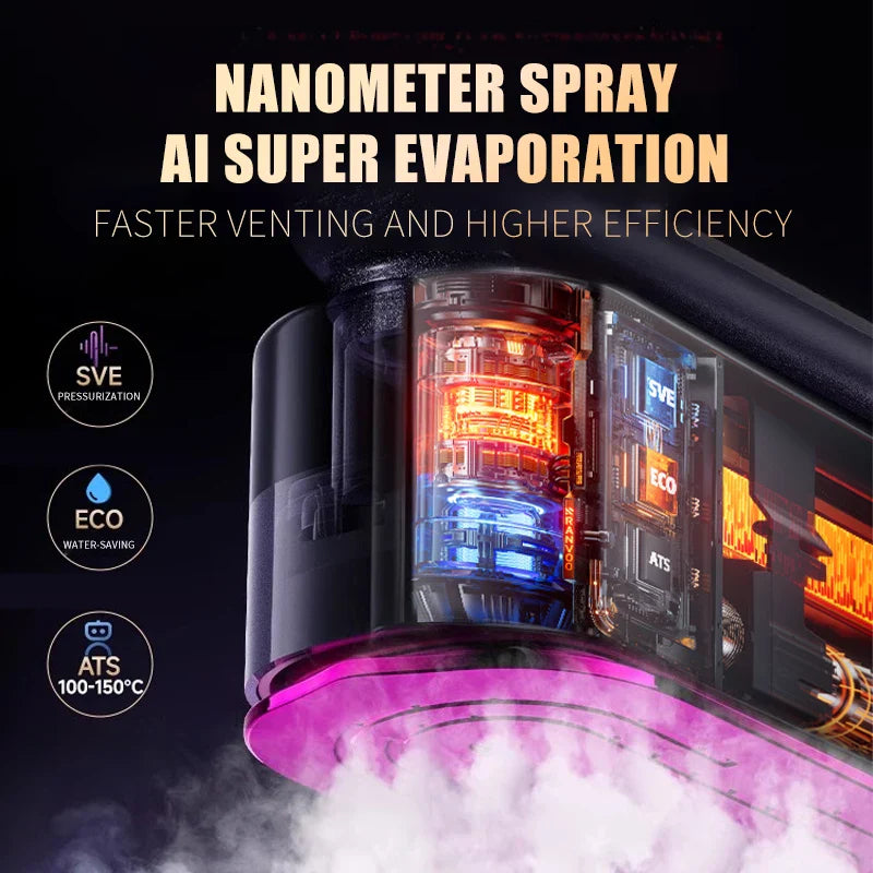 Garment Steamer Portable Mini Handheld 5 In 1 Fast Heating Clothes Press For Travel And Home Use Back To School 2025