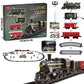 Retro Classic Electric Train Set for Kids - Long Track Steam Engine Toy with Lights and Sounds, Perfect New Year Gift