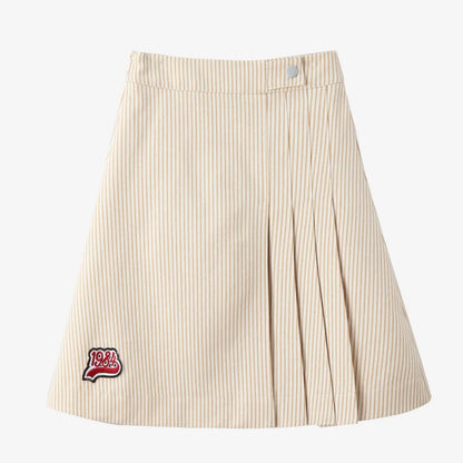 Soft Unisex Kids' Clothing - Patchwork Pinstripe Summer Outfit, Cotton-Polyester, Casual Family Wear