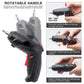 Cordless Electric Drill and Screwdriver Set - 3.6V Home Tools with 1800mAh Battery, Compact Design