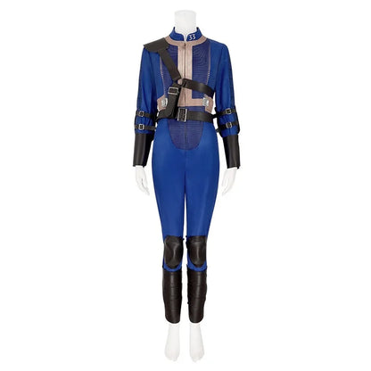 Fallout Vault nr. 33 Lucy MacLean-cosplaykostuum, jumpsuit voor volwassenen, Halloween- en tv-feestkostuum 2026
