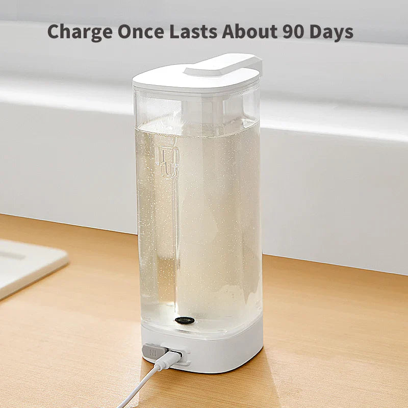Automatisk sæbedispenser 500ml sensor køkken berøringsfri desinfektionsmiddel dispenser efterår 2025 hygiejnisk genopladelig