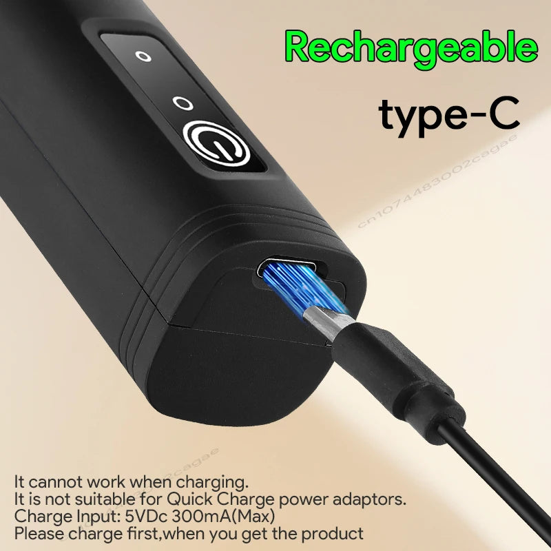 USB Rechargeable Electric Milk Frother 3-Speed – Handheld Foam Maker Egg Beater Coffee Drink Wand 2026