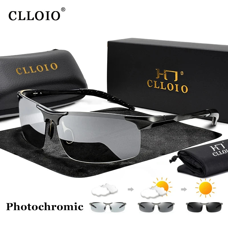 Photochromic Sunglasses Polarized Day Night Driving Glasses With Anti Glare UV Protection Summer 2026