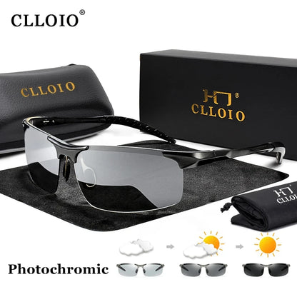 Photochromic Sunglasses Polarized Day Night Driving Glasses With Anti Glare UV Protection Summer 2026