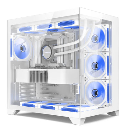 Boîtier PC Gaming Dreamland Pro ATX Double Verre Châssis 360mm