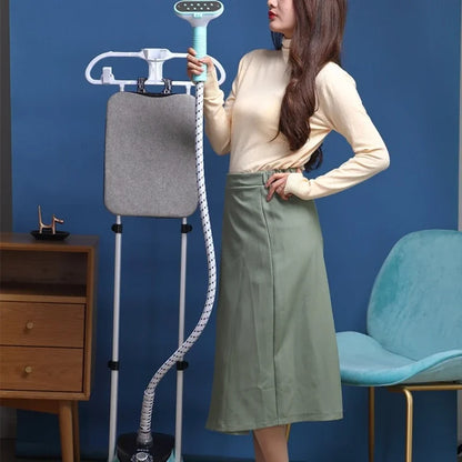 Klesdamper med dobbel stang stående oppreist strykesystem Høst 2025 1.8L vanntank rask oppvarming 2000W