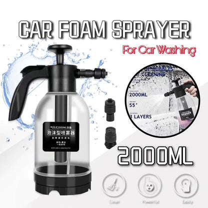 Car Wash Foam Sprayer Bottle Manual Air Pressure Gun