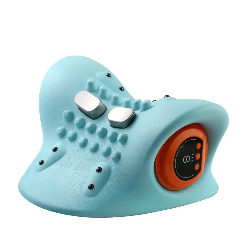 Electric Neck & Shoulder Massager – Battery-Powered Finger Pressure Relief for Muscle Tension 2026