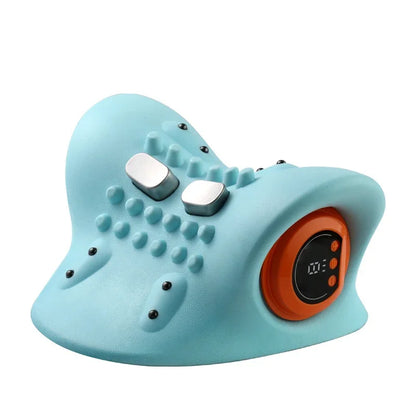 Electric Neck & Shoulder Massager – Battery-Powered Finger Pressure Relief for Muscle Tension 2026
