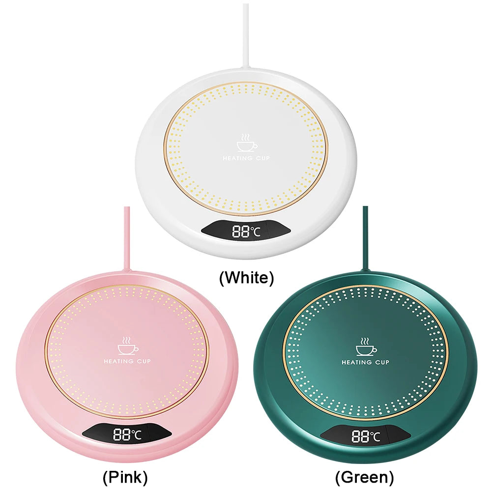 Calentador de Taza USB Termostático Calentador de Tazas 3 Temperaturas