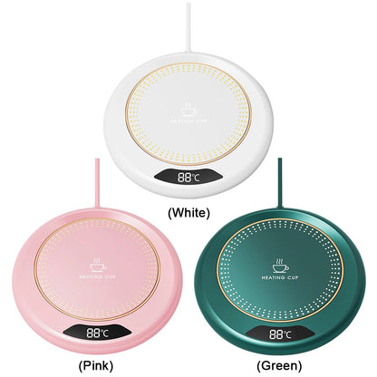 Calentador de Taza USB Termostático Calentador de Tazas 3 Temperaturas