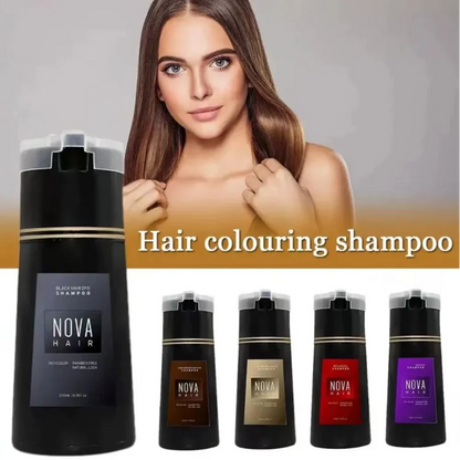 3-in-1 Hair Coloring Shampoo for Effortless Color & Care