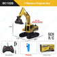 Professional RC Construction Vehicle Set - 2.4G Alloy Excavator & Dump Truck Toy for Kids