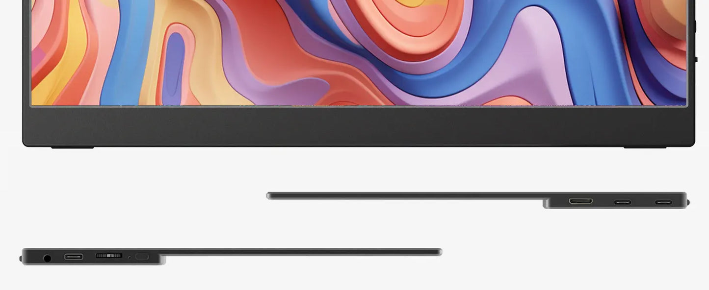 OLED 13,3 tommers bærbar skjerm 1 ms HDR 100 prosent DCI P3