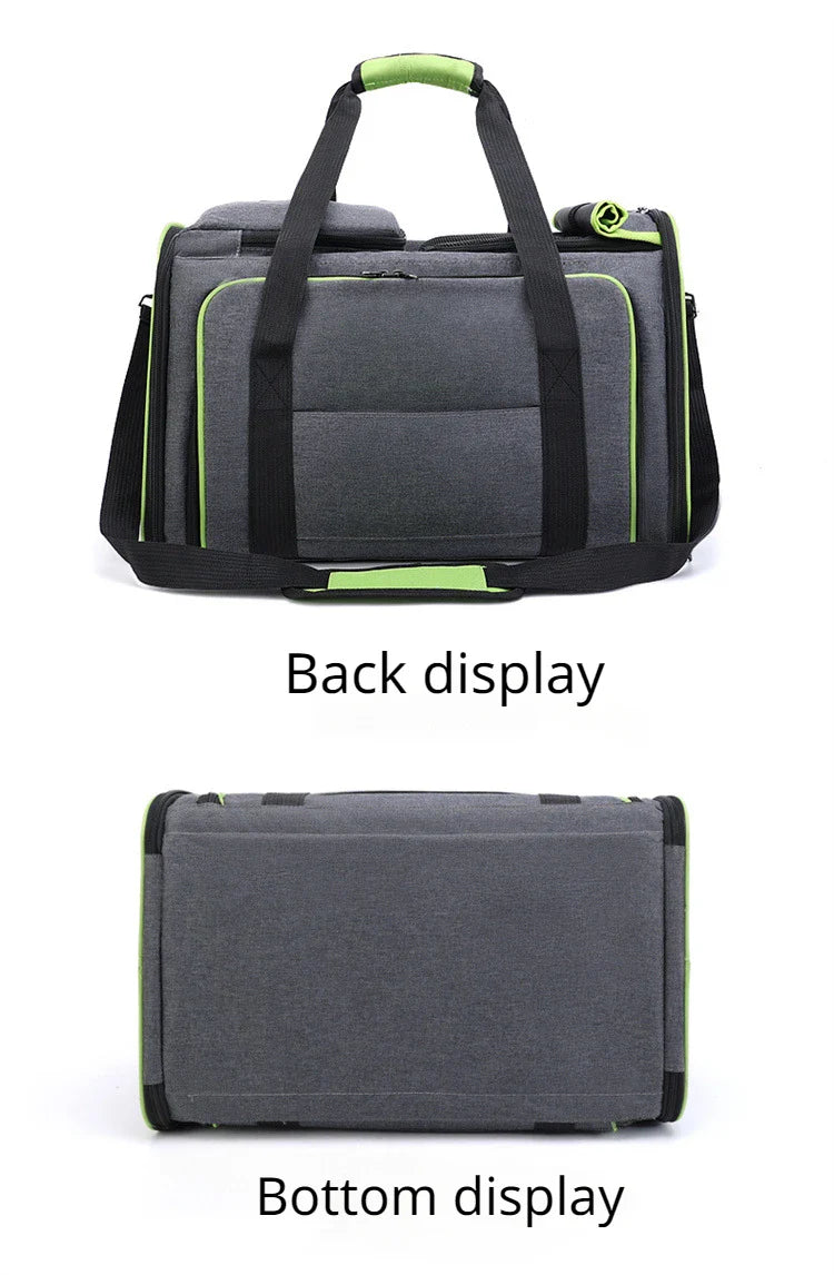 Cat Backpack Breathable Foldable Pet Carrier Outdoor Travel 2025 Large Capacity Ventilated Comfort Fold Flat Storage