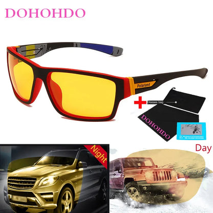 Night Vision Sunglasses Polarized Lenses For Night Driving UV400 Anti Glare Unisex Fall 2025
