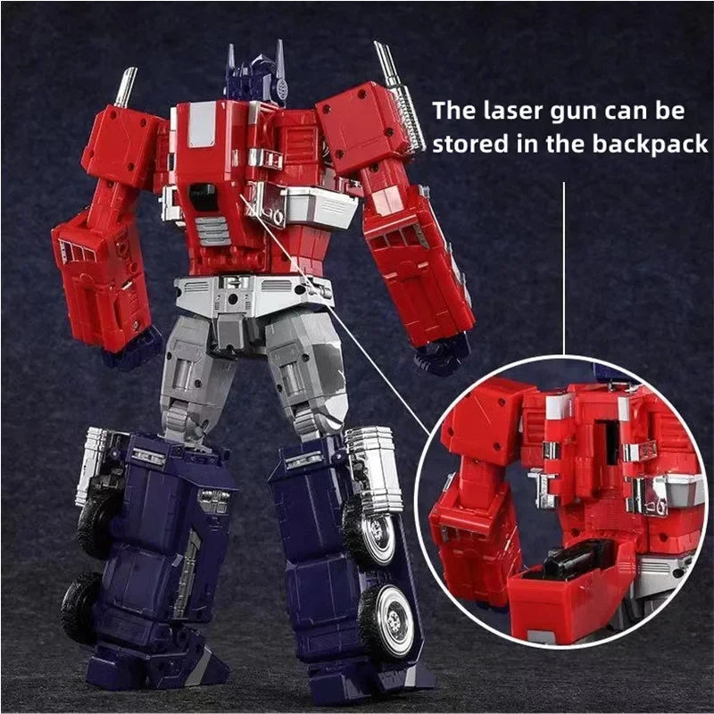 Figura de acción Transformer 32cm Optimus Prime en caja Coleccionable Regalo para niños Vacaciones 2025