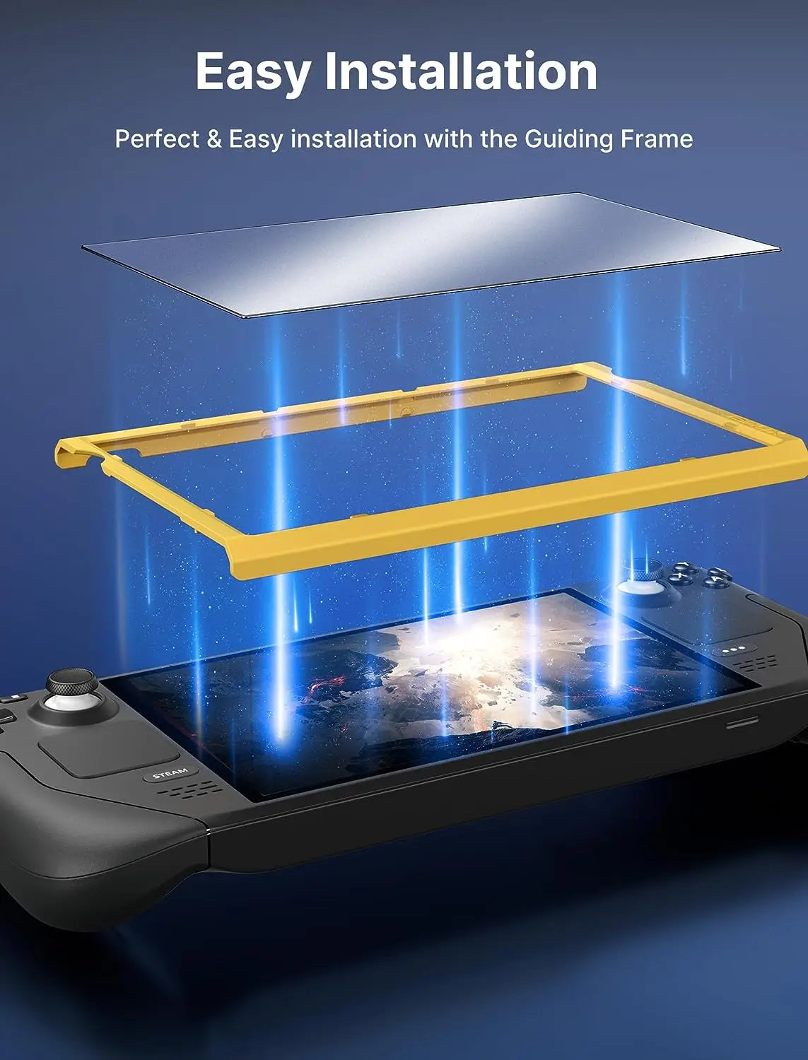 Protector de pantalla mate OLED para Steam Deck paquete de 2 kit antirreflejos