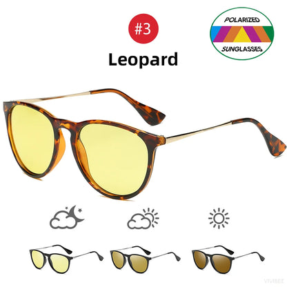 Photochromic Sunglasses For Night Driving Polarized UV400 Lenses Color Changing Glasses Fall 2025 Trend