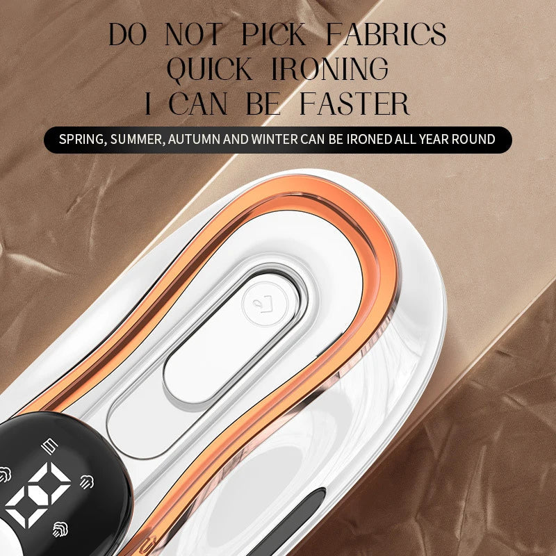 Handheld Steam Iron Foldable 4 In 1 Garment Steamer 1200W 110 To 240V Back To School Fall 2025