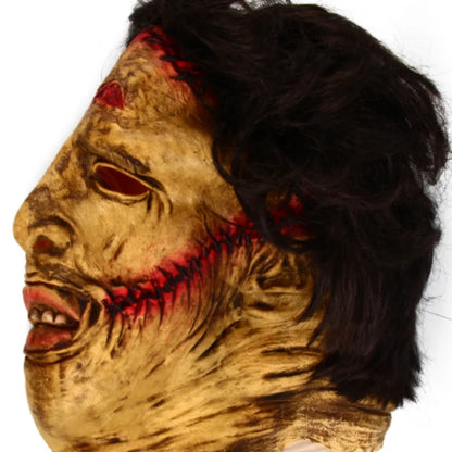 Halloween maske latex motorsag skrekk kostyme maske skummel