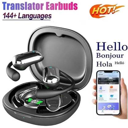 AI Translation Earbuds Real Time Translator Travel 2025