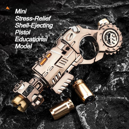 Fidget Toy Pistol Shell Ejecting Stress Relief, TikTok Viral Fall 2026 Desk Gadget Gift for Teens