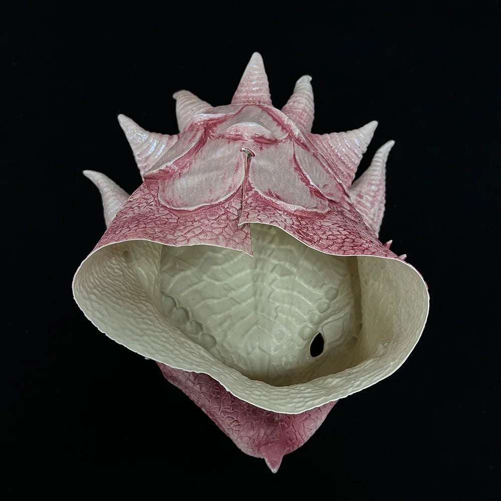 Dragemaske Latex Cosplay Hjelm Halloween 2025 Realistisk