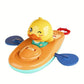 1 Pc Little Yellow Duck Kayak Toy for Kids Bath Time Fun