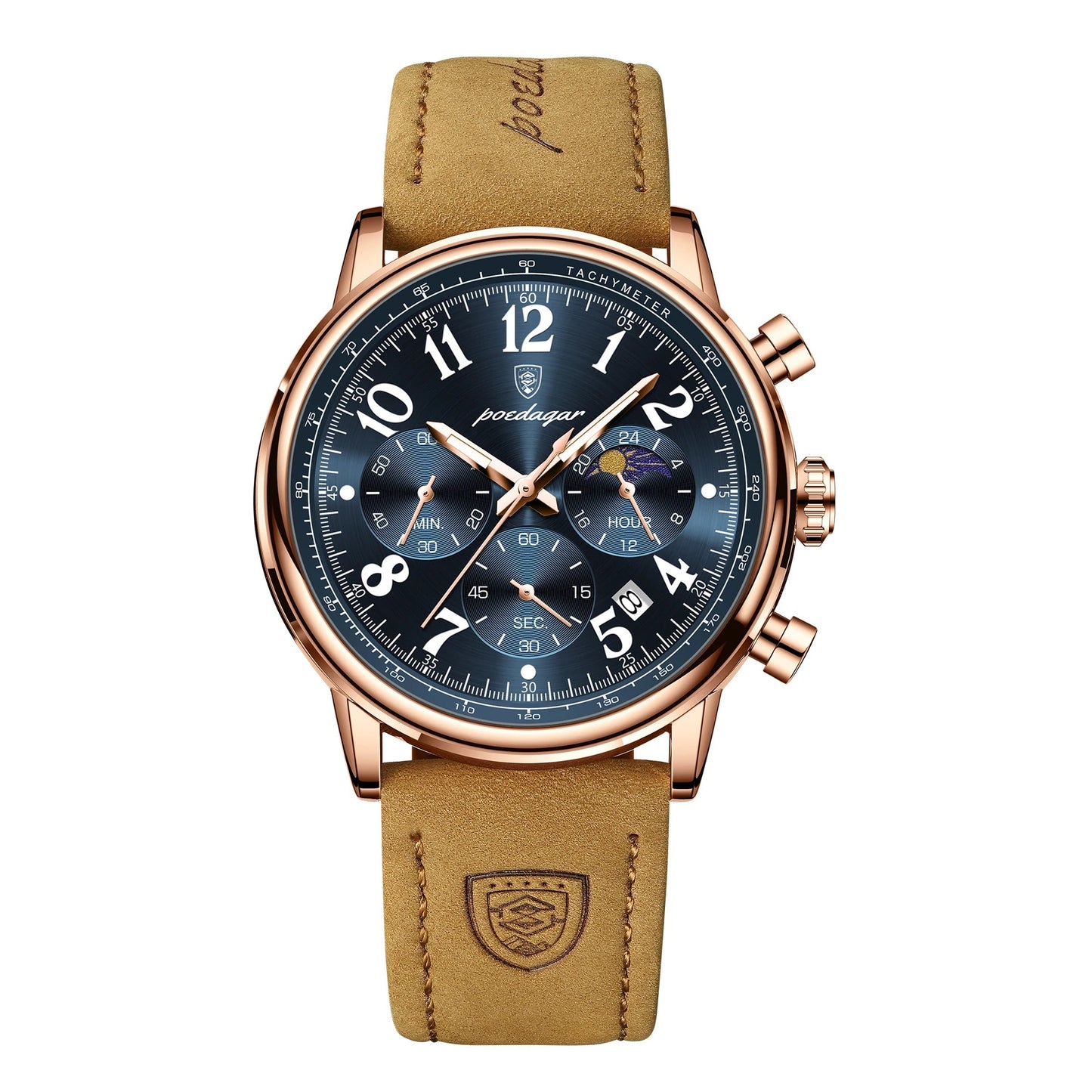 Military Chronograph Watch Nylon Strap Waterproof Fall 2025