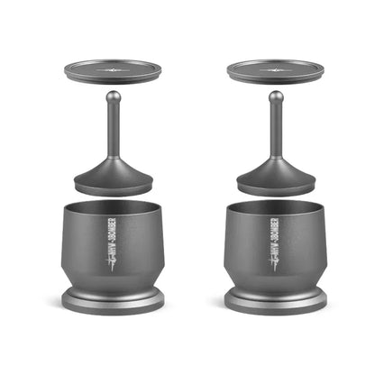 Espresso doseer trechter 58mm aluminium legering doseer beker barista gereedschap val 2025 precies anti spatten