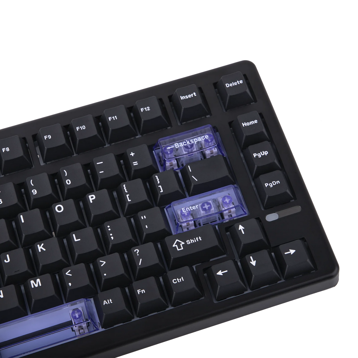 Teclado mecánico 75 por ciento Hot Swap montaje con junta cableado