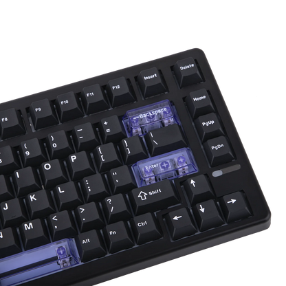 Teclado mecánico 75 por ciento Hot Swap montaje con junta cableado