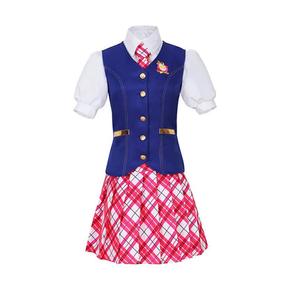 Barbie cosplay skoleuniform kostyme kjole Halloween