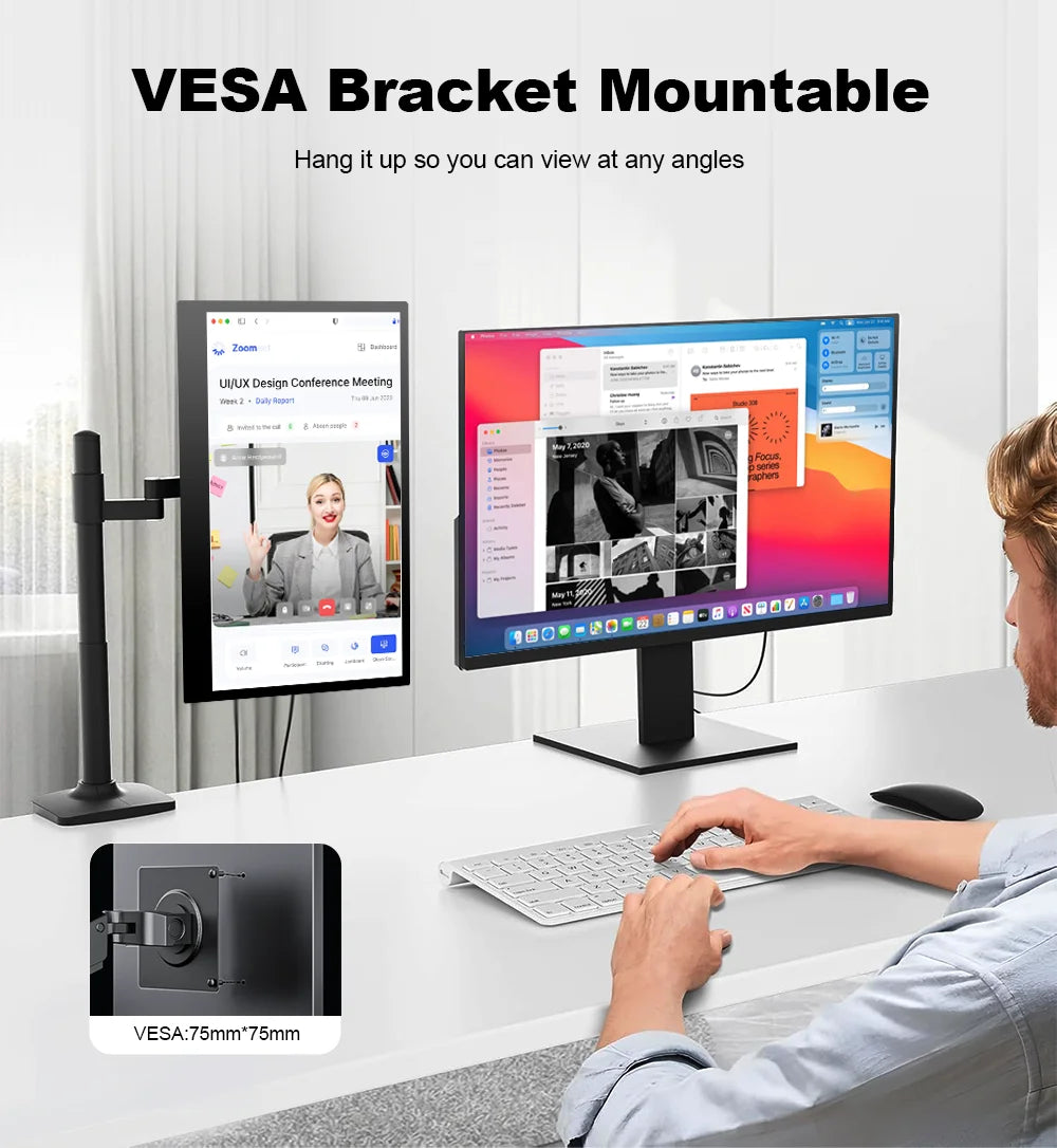 Portable 15.6 Inch FHD IPS Gaming Monitor 3ms Speaker