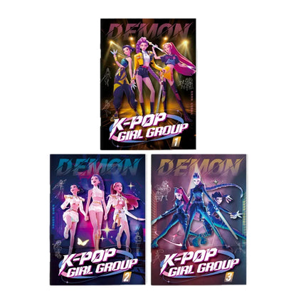 Coloring Book Kpop Demon Hunters Anime Sketches Rumi Mira Zoey Cute Line Drawings Back to School 2025 Gift