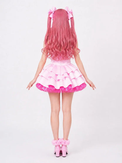 Alien Stage Zombie Mizi Sua-cosplaykostuum, complete set met witte jurk voor vrouwen en volwassenen, Halloween 2026