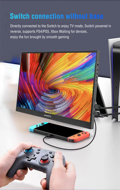 Draagbare Monitor 14.1 Inch Touch IPS HDR10 Tweede Scherm