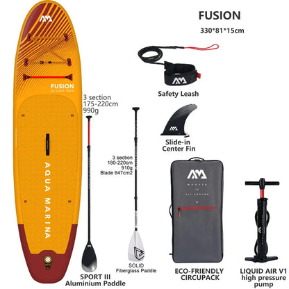 Variant image for Inflatable Stand Up Paddle Board 330x81x15cm with Complete Accessory Set for All Water Sports-11