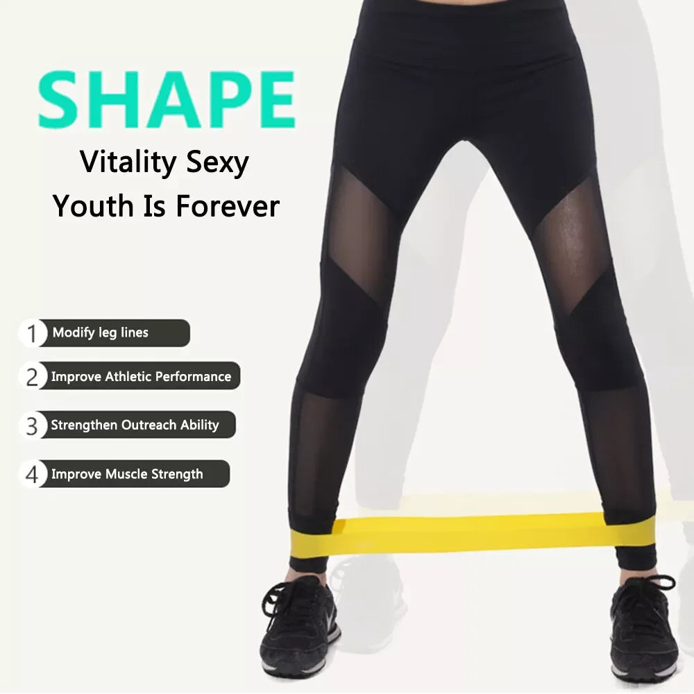 Resistance Bands Set TPE Workout Bands Home Fitness