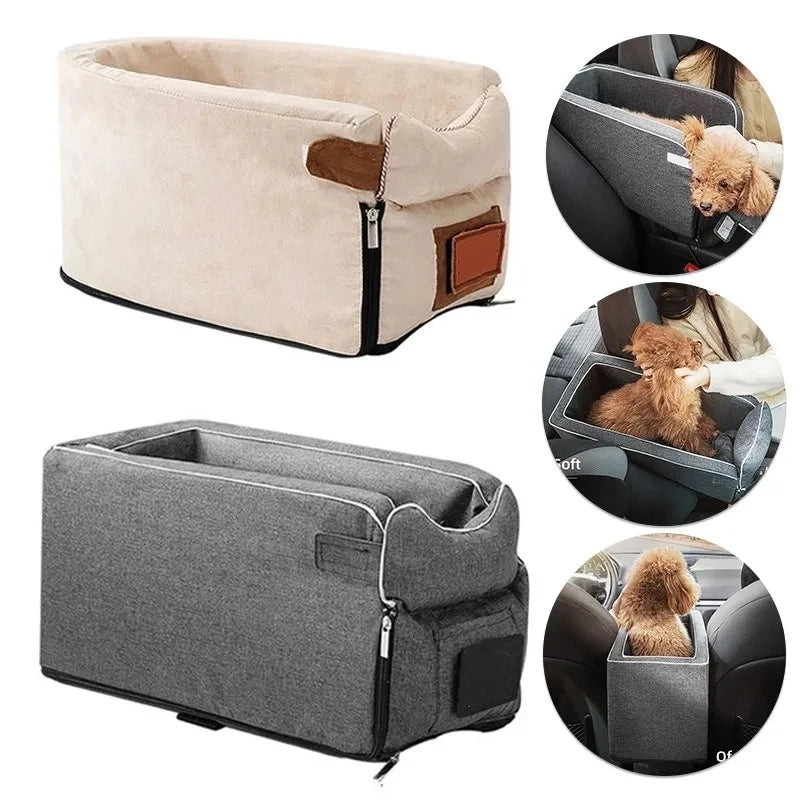 Hondenautostoel Draagbare Drager Bed Verhogerstoel Roadtrip 2025 Reizen Veilig Comfortabel Duurzaam Huisdier