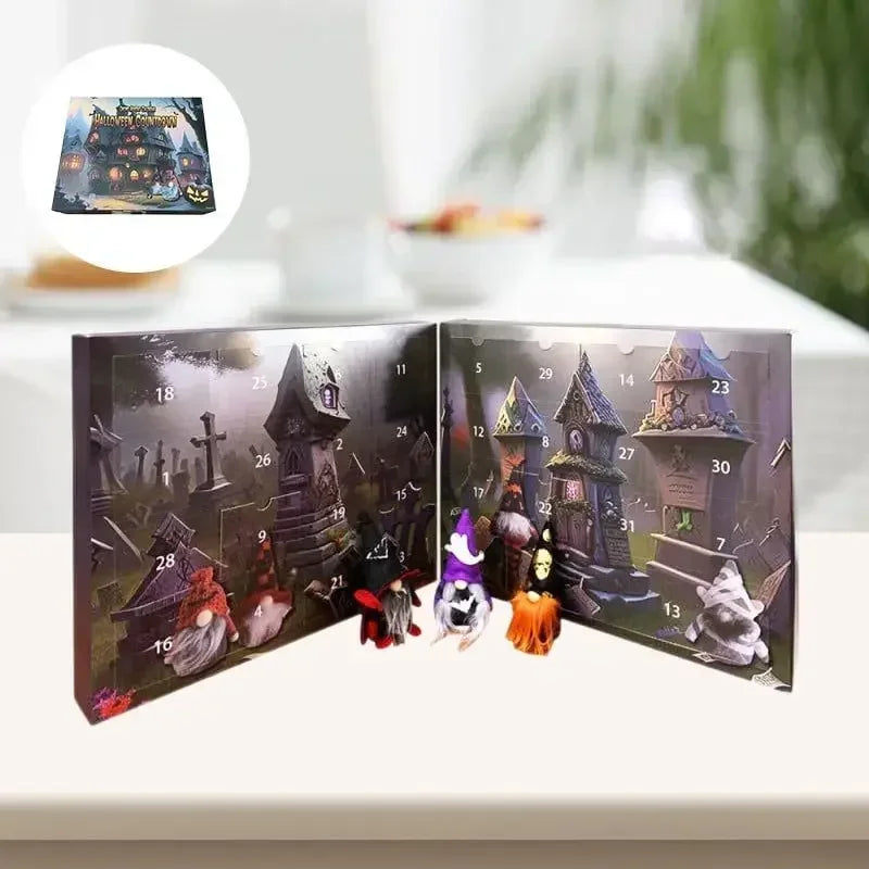 Halloween Gnome Blind Box Countdown Calendar