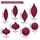 Elegant Flocked Velvet Shatterproof Christmas Ball Ornaments - Reusable Holiday Tree Decorations for Festive Cheer 27PCS